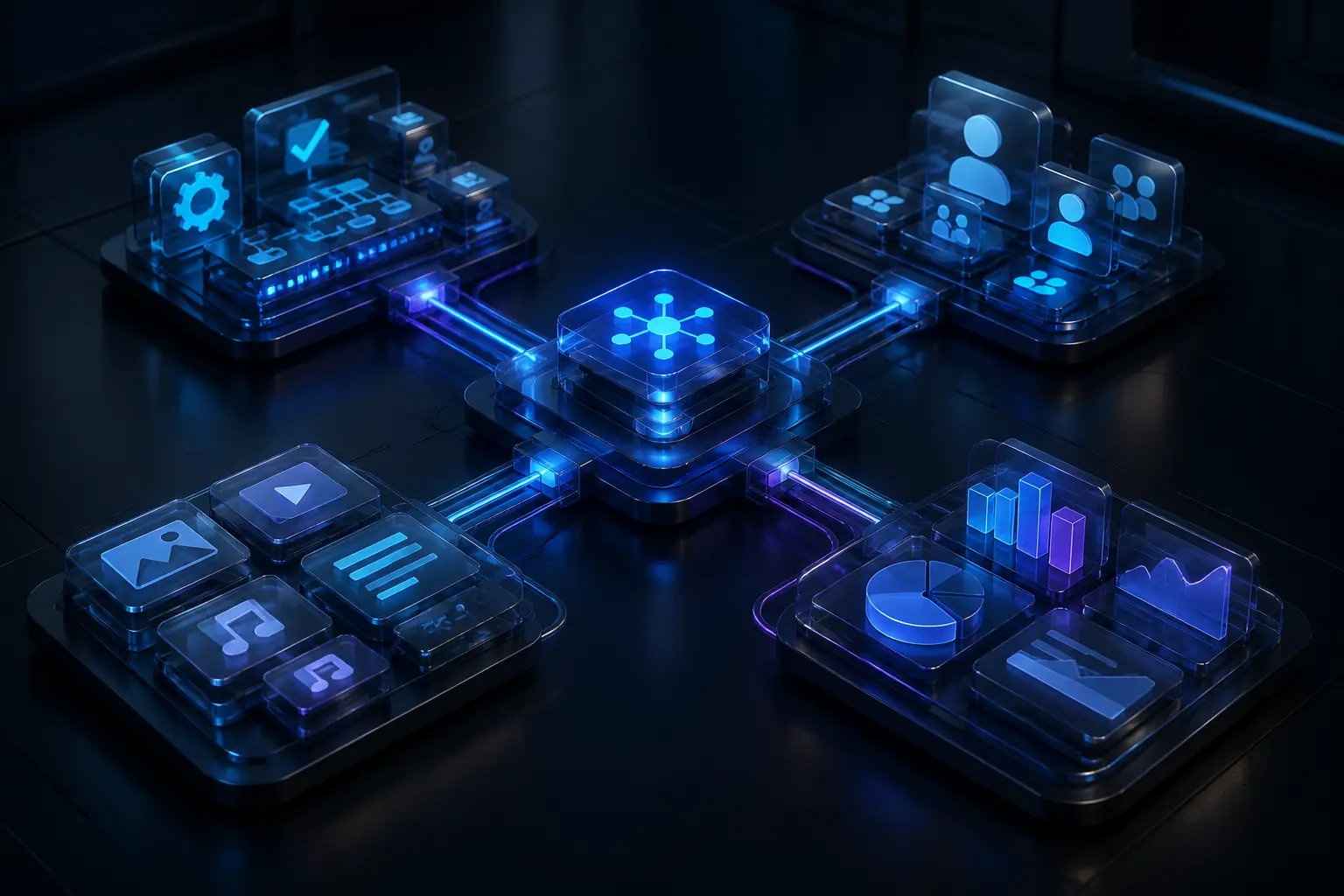 An abstract business technology and workflow environment